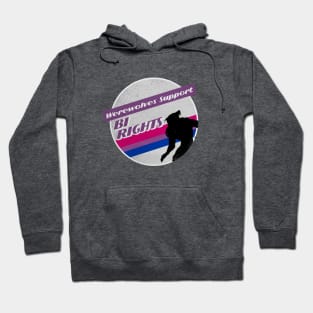 Bi Rights Werewolf Hoodie